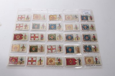 Lot 127 - Cigarette cards - Taddy 1909. Territorial Regiments. Complete set of 25.