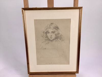 Lot 114 - Violet Manners, Duchess of Rutland (1856-1937) four portrait lithographs - Rt Hon Cecil Rhodes, Lady Randolph Spencer Churchill