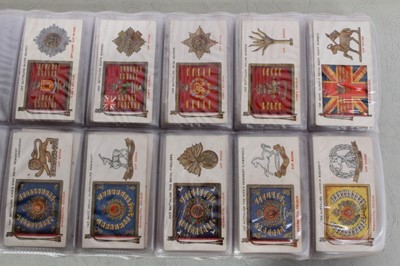 Lot 136 - Cigarette cards - Two blue binders (Nos 1/2) containing a large selection of miscellaneous cards.