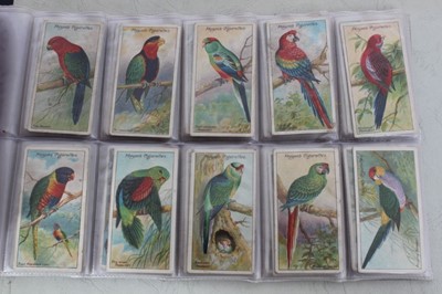 Lot 137 - Cigarette cards - Two blue binders (Nos 3/4) containing a large selection of miscellaneous cards.