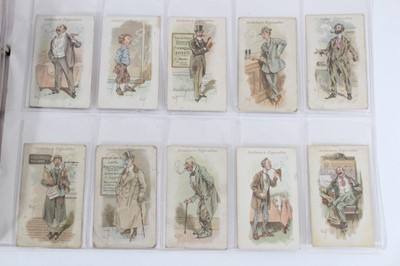 Lot 144 - Cigarette cards - Gallaher Ltd 1916. Votaries of the Weed. Complete set of 50. Together with 57/111 Gallaher Ltd 1901 - The South African Series.