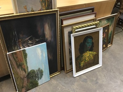 Lot 540 - Group of assorted pictures and prints to include limited edition signed prints, still life studies and others (qty)