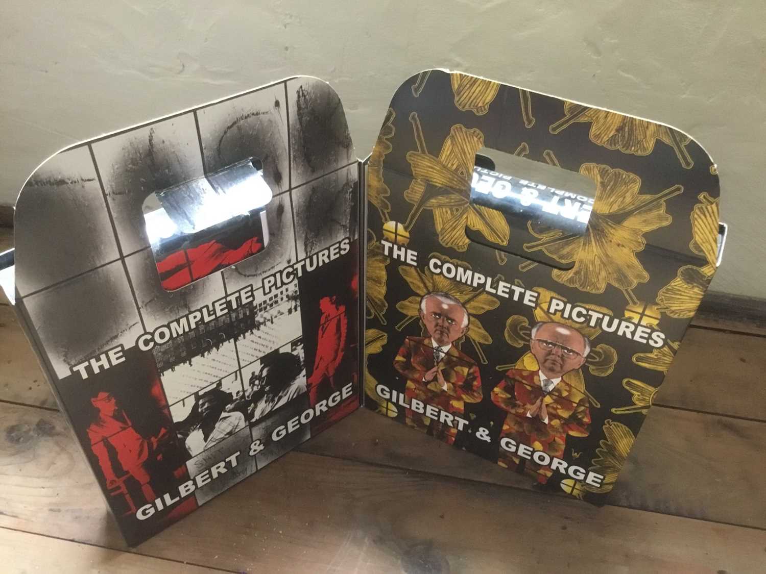 Lot 1803 - Tate publication - Two volumes The Complete Pictures, Gilbert and George Tate 2007 in slip case