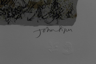 Lot 1205 - *John Piper C.H. (1903 - 1992), signed Lithograph No. 65 / 120