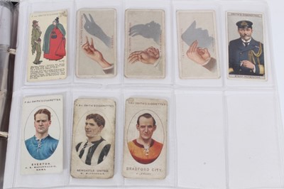 Lot 152 - Cigarette cards - Selection of approximately 80 scarce cards, in generally poor to fair condition.