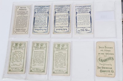 Lot 158 - Cigarette cards - The Anglo Cigarette Manufacturing Co Ltd 1909 - 3 Cards from Trade Reform Series .