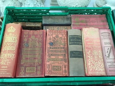 Lot 183 - Collection of Burke's , Kelly's and Debrett's and other Royal related books