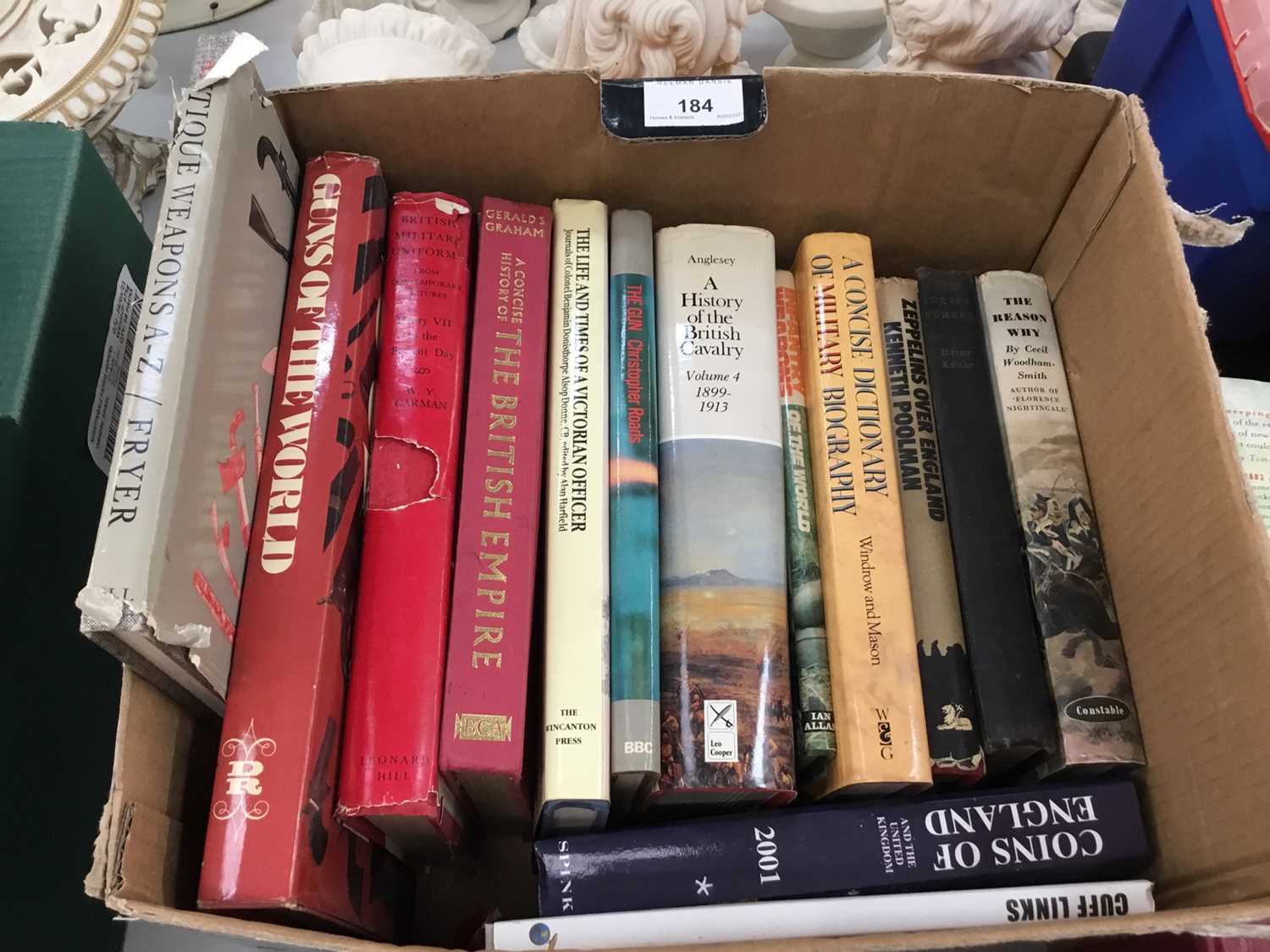 Lot 184 - Lot Military books