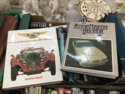Lot 185 - Aston Martin and Lagonda by Chris Harvey and other car books