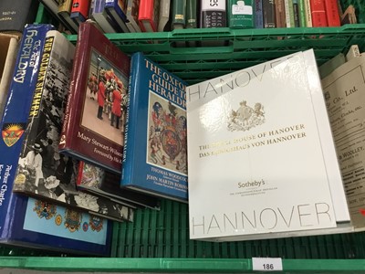 Lot 186 - Sotheby's Royal House of Hanover catalogues , Royal , Heraldry and Antique related and other books - 3 boxes