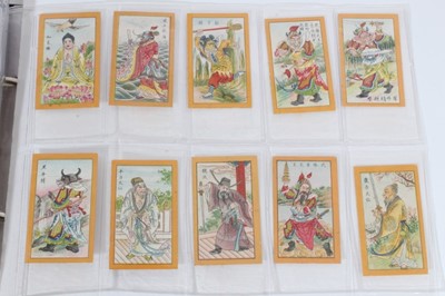 Lot 164 - Cigarette cards - Selection of Overseas Issues, mainly Far East, Siam/Burma/China.