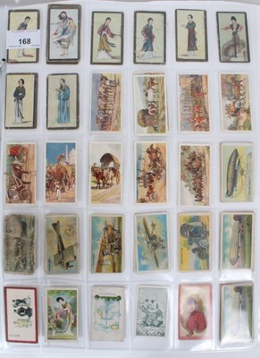 Lot 168 - Cigarette cards - Overseas issues. Large selection of odd cards.