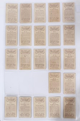 Lot 169 - Cigarette cards - Bewlay & Co 1915. War Series.