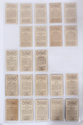 Lot 169 - Cigarette cards - Bewlay & Co 1915. War Series.