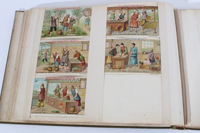 Lot 172 - Trade cards - A collection of over 200, late 19th century Liebig Meat Extract cards.