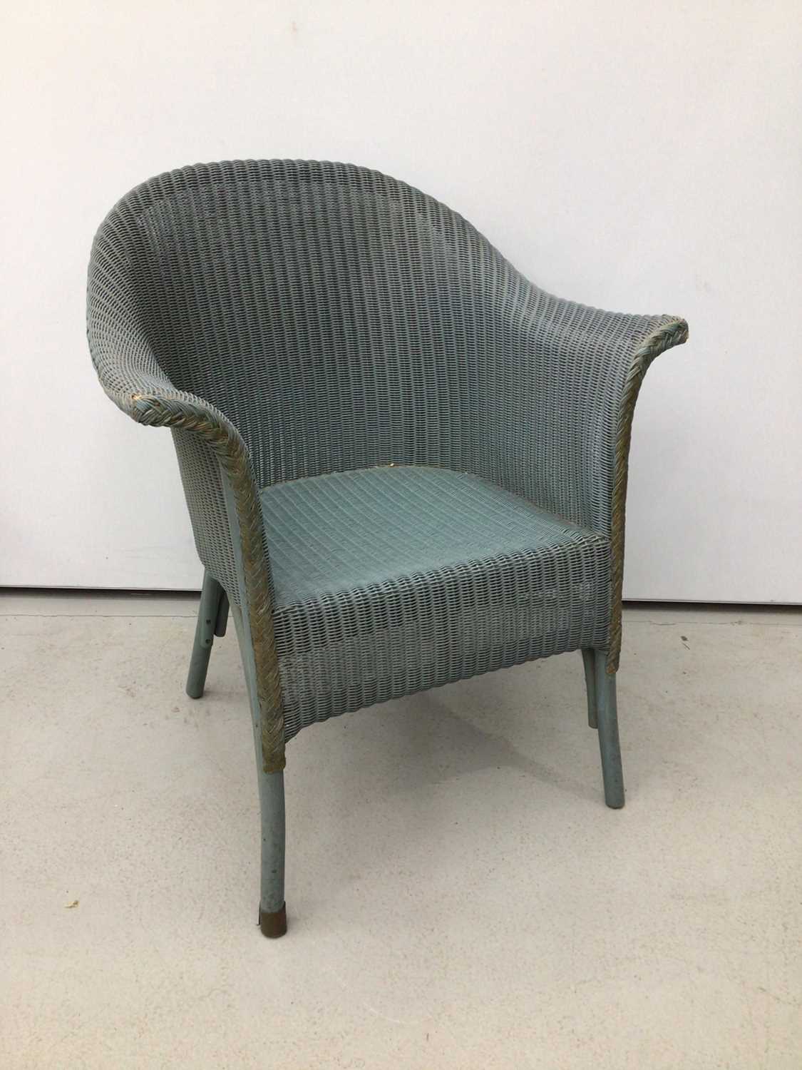 Lot 114 - 1930's Lloyd loom chair