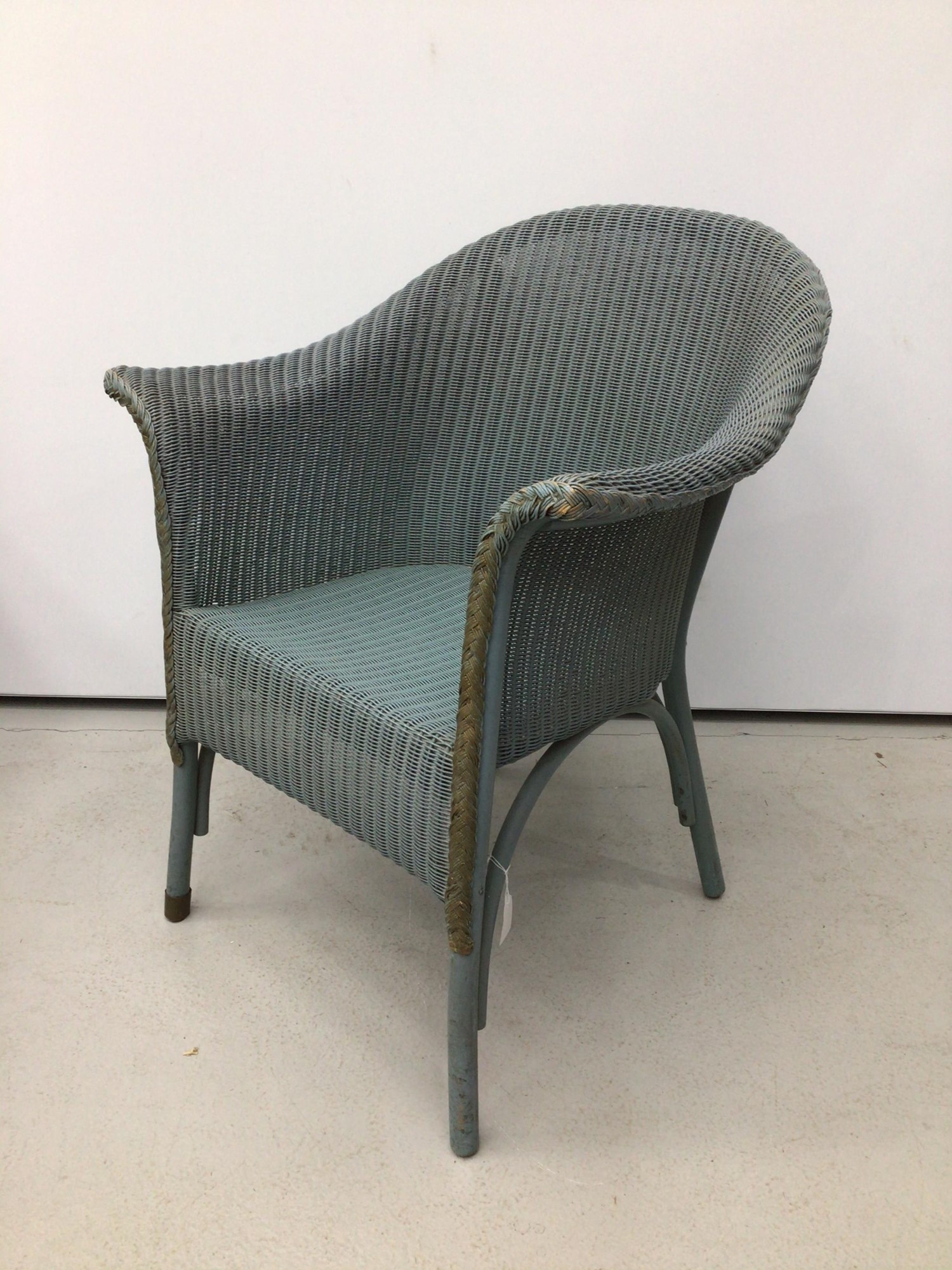 Lot 114 1930's Lloyd loom chair