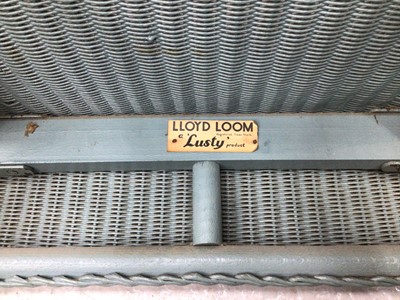 Lot 114 - 1930's Lloyd loom chair