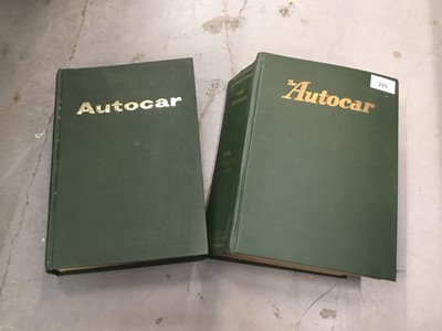 Lot 225 - The Autocar magazine - two bound volumes Jan-June 1951 and Jan-Dec 1951