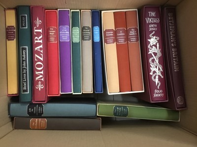 Lot 349 - Collection of Folio Society books, three boxes