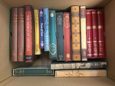 Lot 349 - Collection of Folio Society books, three boxes