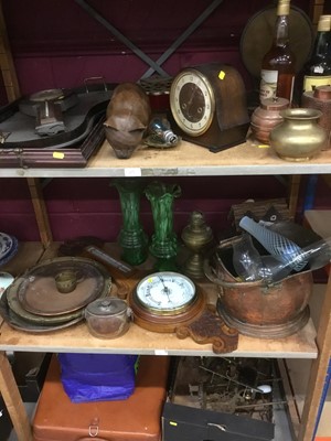 Lot 366 - Collection of metalwares and sundries