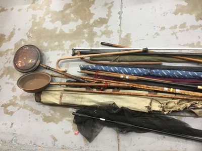 Lot 369 - Collection of fishing rods