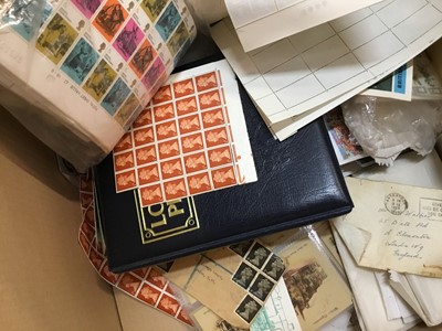 Lot 574 - Stamps - to include 10 x The Government of St. Vincent Official Progressive Proof sets, books of stamps, albums of PHQ cards, sheets of stamps and ephemera