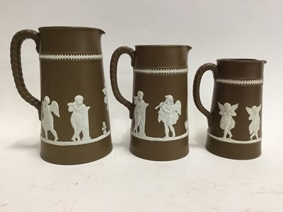 Lot 572 - Trio of Paxton  jugs