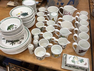 Lot 598 - Portmeirion Botanic Garden tea and dinner wares