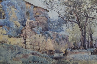 Lot 1315 - Arthur Merric Boyd (1862-1940), watercolour landscape with ruin