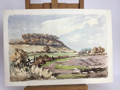 Lot 252 - Dorothy Livermore (Bishop), large group of watercolours landscapes, signed