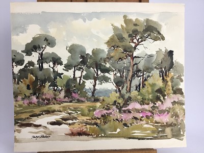 Lot 252 - Dorothy Livermore (Bishop), large group of watercolours landscapes, signed