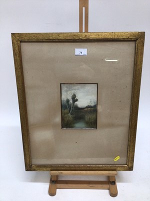 Lot 71 - Paul Martin (1830-1903), watercolour, landscape with figures, signed and dated