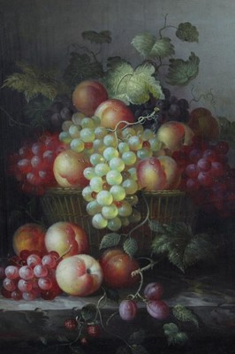 Lot 1169 - Pair of Henry George Todd oils still life