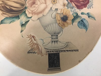 Lot 659 - Victorian botanical watercolour and two Graham Rust limited edition flower prints