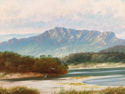 Lot 266 - Andrew Grant Kurtis (contemporary) oil on canvas, landscape