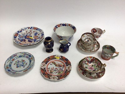 Lot 669 - Collection of Masons pottery, including tea wares, matching miniature jug and vase, etc