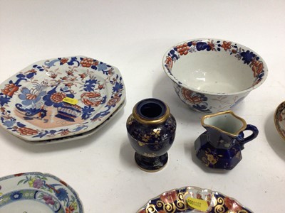 Lot 669 - Collection of Masons pottery, including tea wares, matching miniature jug and vase, etc