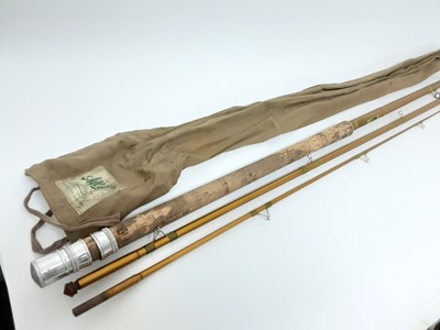 Lot 996 - Collection of seven vintage fishing rods