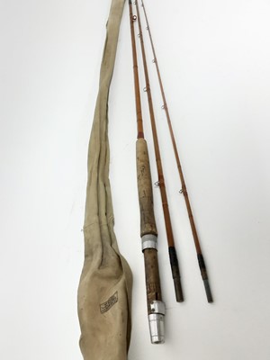 Lot 996 - Collection of seven vintage fishing rods