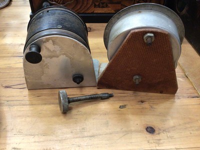 Lot 686 - Two vintage car clocks