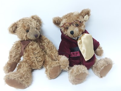 Lot 688 - Penhaligon's limited edition Teddy Bear, number 447/1200, Jubilee Teddy Bear and two others (4)