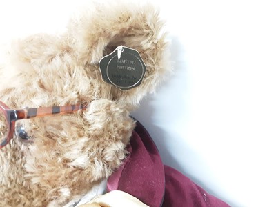 Lot 688 - Penhaligon's limited edition Teddy Bear, number 447/1200, Jubilee Teddy Bear and two others (4)