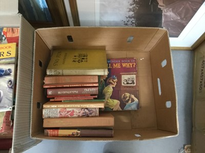 Lot 424 - Three boxes of children's books including Biggles (3 boxes)