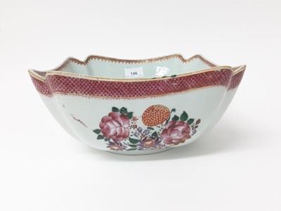 Lot 146 - 18th century Chinese famille rose bowl