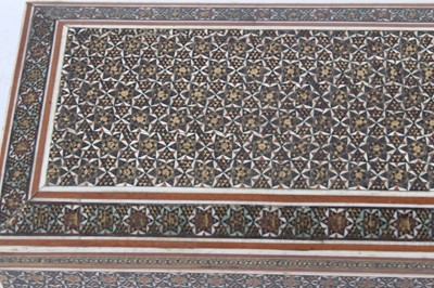 Lot 862 - Fine quality early 20th century Anglo-Indian Sadeli box