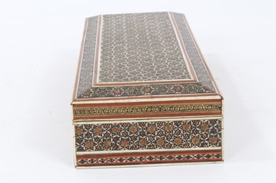 Lot 862 - Fine quality early 20th century Anglo-Indian Sadeli box