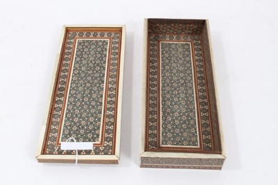 Lot 862 - Fine quality early 20th century Anglo-Indian Sadeli box