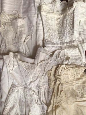 Lot 1951 - A lot of Victorian and Edwardian baby clothes